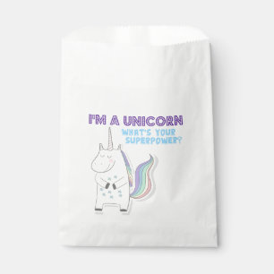 Unicorn Superpower Bedankzakje