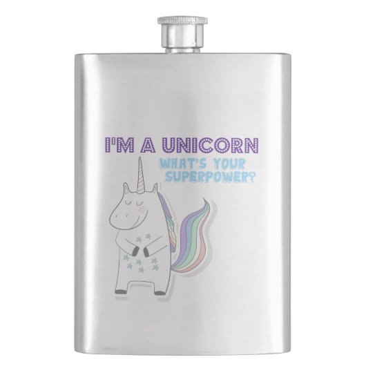Unicorn Superpower Flacon (Voorkant)