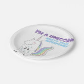 Unicorn Superpower Papieren Bordje (Gekanteld)