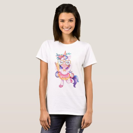 Unicorn T-Shirt (Voorkant volledig)