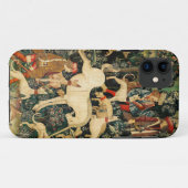 Unicorn Tapestries middeleeuwse klassieker verdedi Case-Mate iPhone Case (Achterkant (horizontaal))