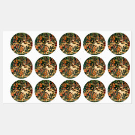 Unicorn Tapestries middeleeuwse klassieker verdedi Labels