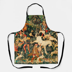 Unicorn Tapestries middeleeuwse klassieker verdedi Schort