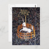 Unicorn Tapestry #7 briefkaart (Voorkant / Achterkant)