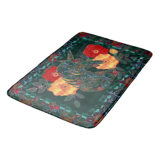 Unicorn Tapestry Badmat (Gekanteld)