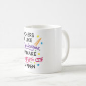 Unicorn Teacher Mug (Devant droit)