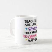 Unicorn Teacher Mug (Devant gauche)