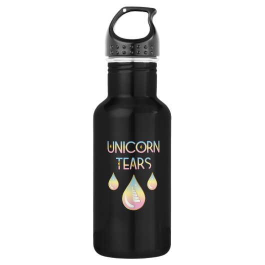 Unicorn Tears Water Fles (Voorkant)