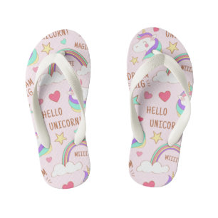 Unicorn-Teenslippers Kinder Teenslippers