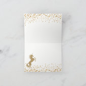 Unicorn Thank You Cartes (Intérieur)