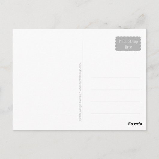 Unicorn | Thank You | Pince | Carte postale Photo (Dos)