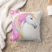 Unicorn Throw pillow Kussen (Deken)