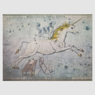 Unicorn Tissue of Decoupage Paper Tissuepapier