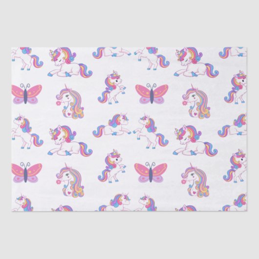 Unicorn Tissue Paper Tissuepapier (Voorkant)