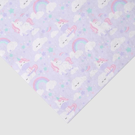 Unicorn Tissuepapier (Detail)