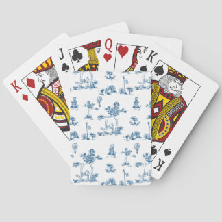 Unicorn Toile-speelkaarten Pokerkaarten