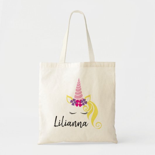 Unicorn Tote Bag (Voorkant)