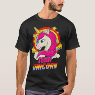 Unicorn Tshirt Pony Girly Birthday Girls
