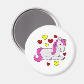 Unicorn uit liefde magneet (Voorkant / Achterkant)