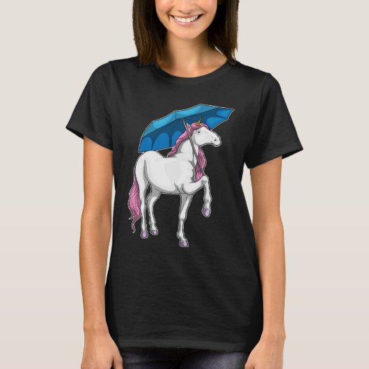 Unicorn Umbrella T-shirt (Voorkant)