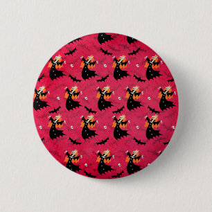 Unicorn Vampire Ronde Button 5,7 Cm