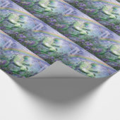 Unicorn van de boterbloem cadeaupapier (Hoek)