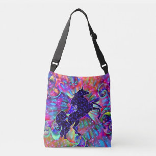 UNICORN VAN DE UNIVERSE multicolored Crossbody Tas
