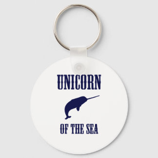 Unicorn van het Zee (Narwhal) Sleutelhanger