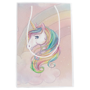 Unicorn verjaardagsfeest medium cadeauzakje