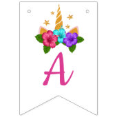 Unicorn Vlaggetjes (Derde vlag)