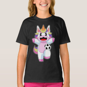 Unicorn Voetballer Voetbal T-shirt