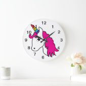 Unicorn Wall Clock Grote Klok (Huis)