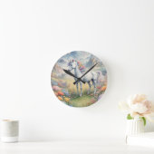 Unicorn Wall Clock Ronde Klok (Huis)