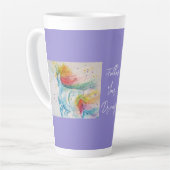 Unicorn Waterverf Dreams Coffee Mok schilderen (Linkerhoek)