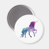 Unicorn Waterverf Silhouette Magneet (Voorkant / Achterkant)