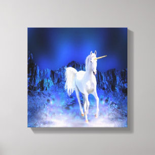 Unicorn Wishes Canvas Afdruk