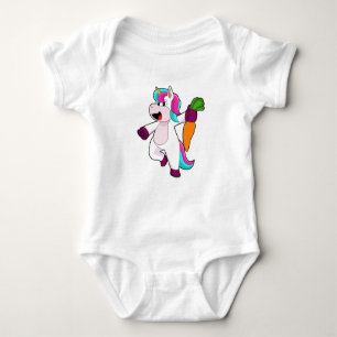 Unicorn with Carrot Romper
