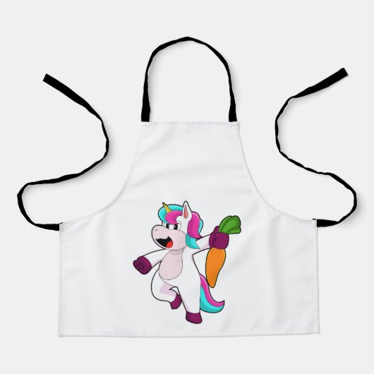 Unicorn with Carrot Schort (Voorkant)