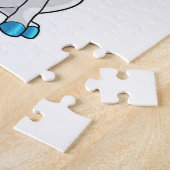 Unicorn with Soap bubbles Legpuzzel (Zijkant)