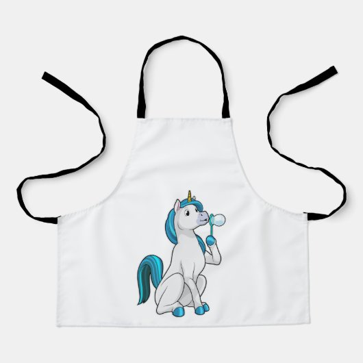 Unicorn with Soap bubbles Schort (Voorkant)