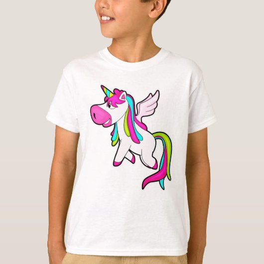 Unicorn with Wings T-shirt (Voorkant)