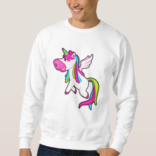 Unicorn with Wings Trui (Voorkant)