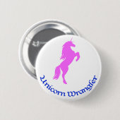 Unicorn Wrangler Ronde Button 5,7 Cm (Voorkant /achterkant)
