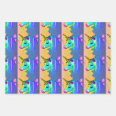 Unicorn Wrapping Paper - Unicorn Art Gift Wrap (Voorkant 3)