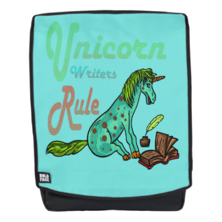 Unicorn Writers Rule Rugtassen