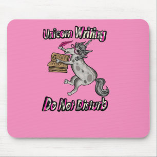 Unicorn Writing - storen niet Muismat