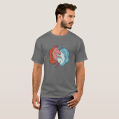 Unicorn Yin Yang T-shirt (Voorkant volledig)
