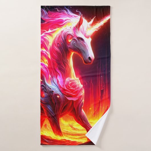 Unicorne (Serviette de bain)