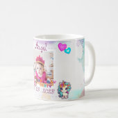 Unicorne - 1er anniversaire de fête Mug Souvenir (Devant droit)