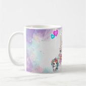 Unicorne - 1er anniversaire de fête Mug Souvenir (Gauche)
